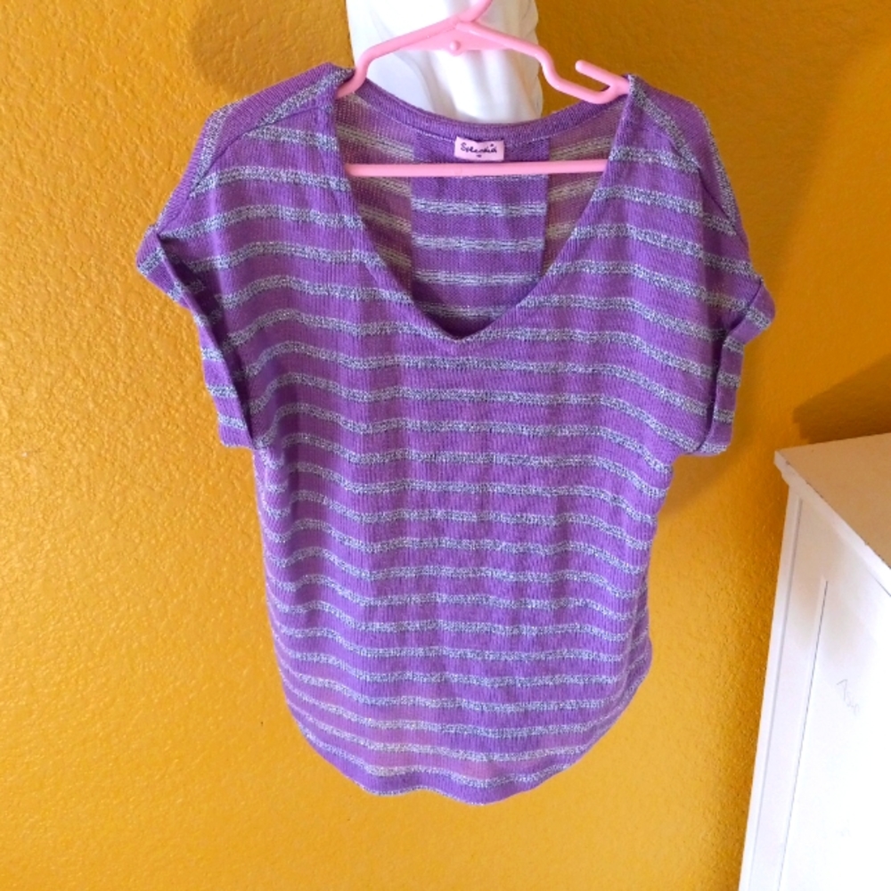 Short sleeve Spring sweater